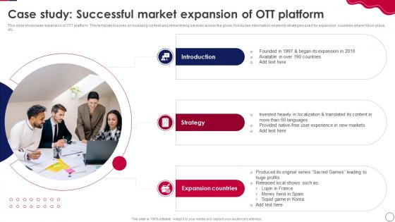 Retail Expansion Strategies To Grow Case Study Successful Market Expansion Of Ott Platform