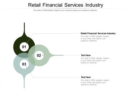 Retail financial services industry ppt powerpoint presentation infographic template guidelines cpb