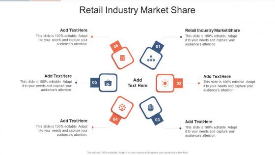 Retail Industry Market Share In Powerpoint And Google Slides Cpb