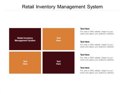 Retail inventory management system ppt powerpoint presentation infographic template aids cpb