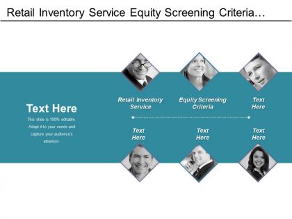 Retail inventory service equity screening criteria retailer category price optimization cpb