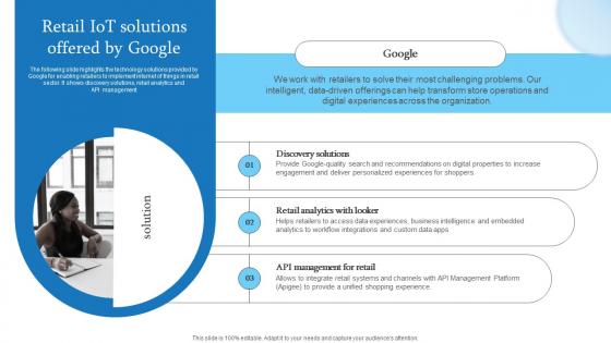Retail IoT Solutions Offered By Google Retail Transformation Through IoT