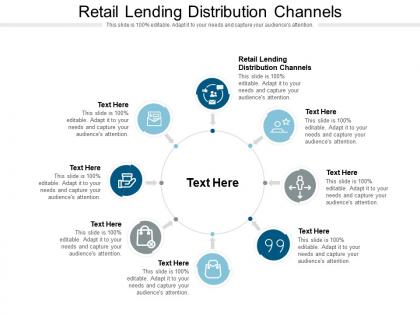 Retail lending distribution channels ppt inspiration demonstration cpb