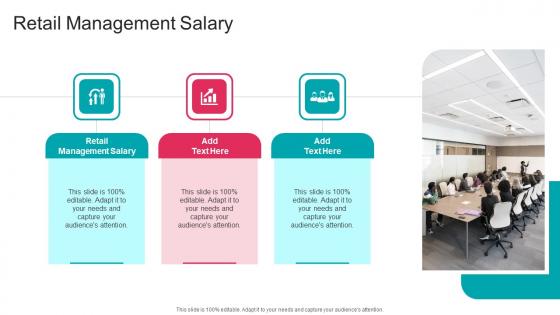 Retail Management Salary In Powerpoint And Google Slides Cpb
