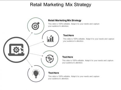 Retail marketing mix strategy ppt powerpoint presentation gallery shapes cpb