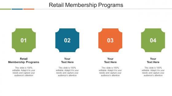 Retail Membership Programs Ppt Powerpoint Presentation Styles Model Cpb