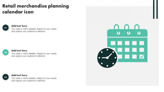 Retail Merchandise Planning Calendar Icon