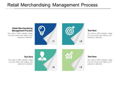 Retail merchandising management process ppt powerpoint presentation file deck cpb