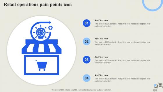 Retail Operations Pain Points Icon