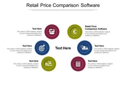 Retail price comparison software ppt powerpoint presentation ideas graphics cpb