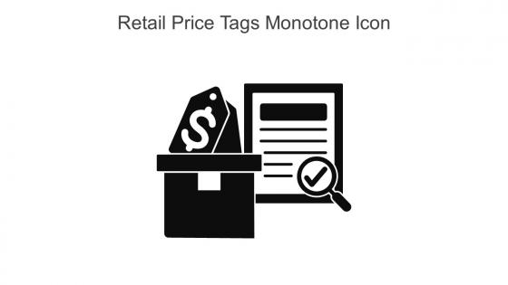 Retail Price Tags Monotone Icon In Powerpoint Pptx Png And Editable Eps Format