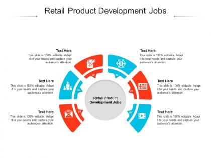Retail product development jobs ppt powerpoint presentation ideas display cpb