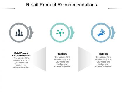 Retail product recommendations ppt powerpoint presentation summary show cpb