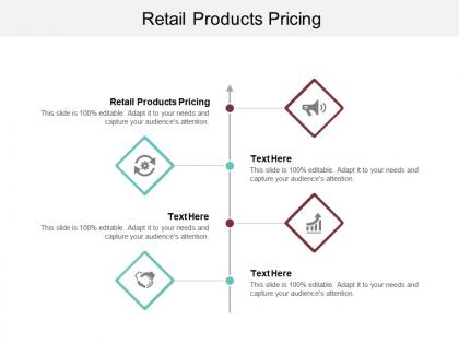 Retail products pricing ppt powerpoint presentation icon template cpb