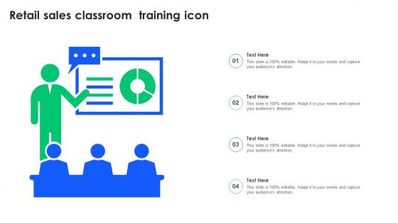 Retail Sales Classroom Training Icon