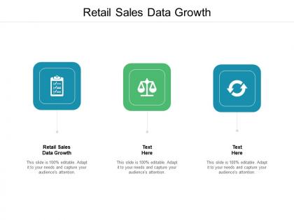 Retail sales data growth ppt powerpoint presentation show images cpb