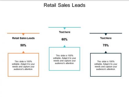 Retail sales leads ppt powerpoint presentation show cpb
