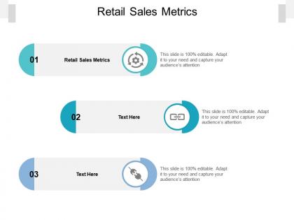 Retail sales metrics ppt powerpoint presentation summary ideas cpb