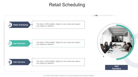 Retail Scheduling In Powerpoint And Google Slides Cpb
