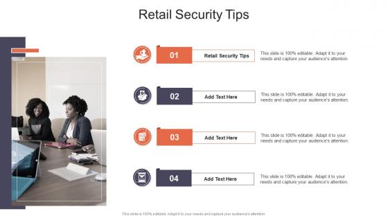 Retail Security Tips In Powerpoint And Google Slides Cpb