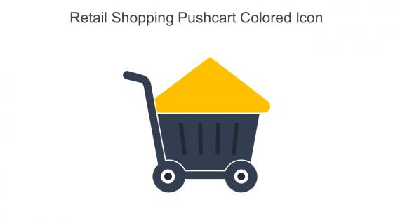 Retail Shopping Pushcart Colored Icon In Powerpoint Pptx Png And Editable Eps Format