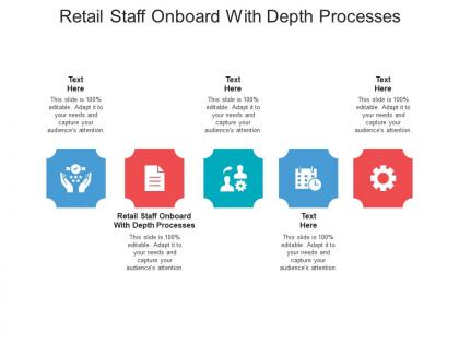 Retail staff onboard with depth processes ppt powerpoint presentation styles slideshow cpb