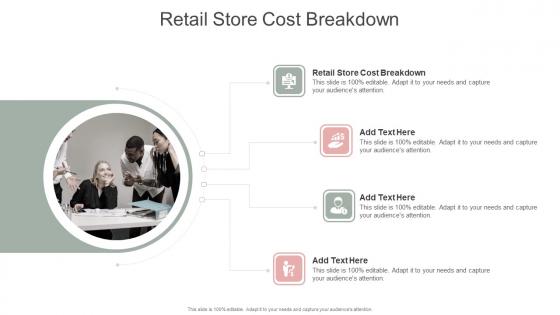 Retail Store Cost Breakdown In Powerpoint And Google Slides Cpb