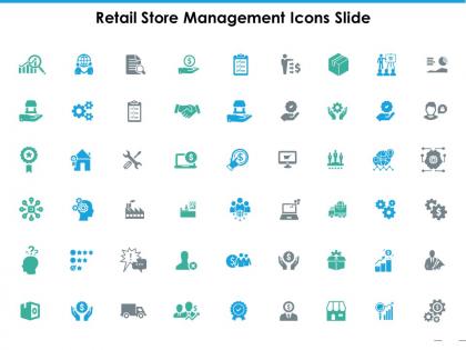 Retail store management icons slide ppt powerpoint presentation file gallery
