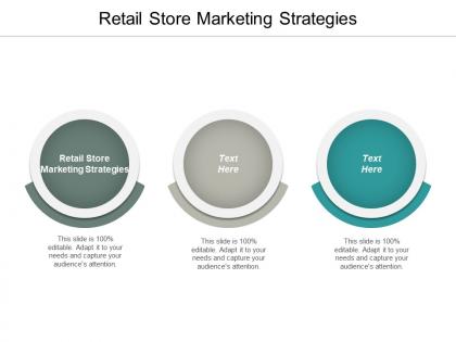 Retail store marketing strategies ppt powerpoint presentation infographic template tips cpb