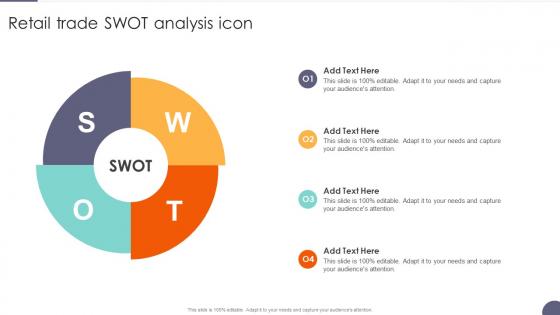 Retail Trade SWOT Analysis Icon