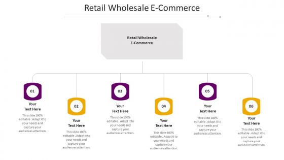 Retail Wholesale E Commerce Ppt Powerpoint Presentation Show Pictures Cpb