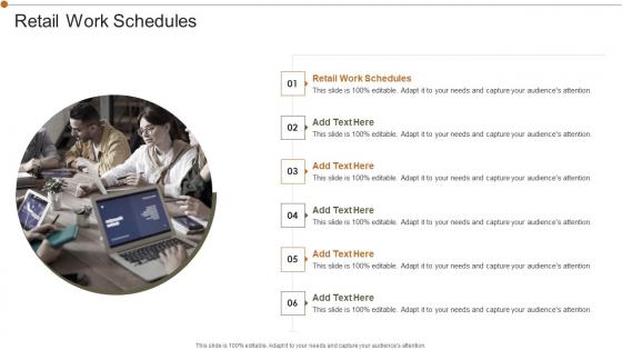 Retail Work Schedules In Powerpoint And Google Slides Cpb