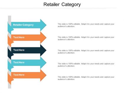 Retailer category ppt powerpoint presentation file gridlines cpb