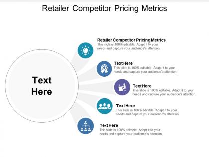 Retailer competitor pricing metrics ppt powerpoint presentation gallery rules cpb