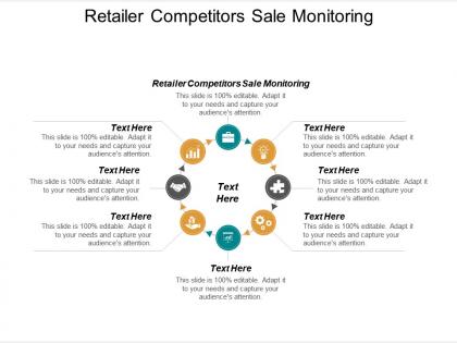 Retailer competitors sale monitoring ppt powerpoint presentation model example file cpb