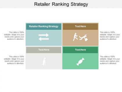 Retailer ranking strategy ppt powerpoint presentation file layout ideas cpb