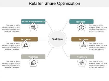 Retailer share optimization ppt powerpoint presentation file master slide cpb