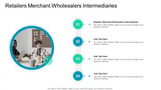 Retailers Merchant Wholesalers Intermediaries In Powerpoint And Google Slides Cpb