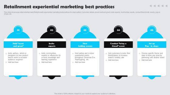 Retailnment Experiential Marketing Best Practices Customer Experience Marketing Guide