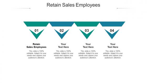 Retain sales employees ppt powerpoint presentation gallery skills cpb