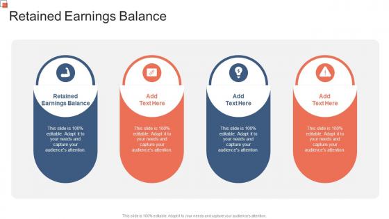 Retained Earnings Balance In Powerpoint And Google Slides Cpb
