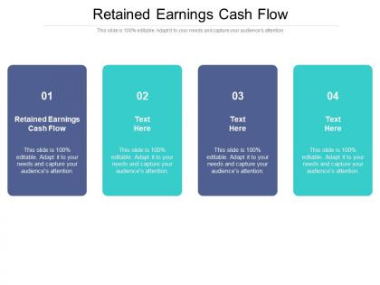 Retained earnings cash flow ppt powerpoint presentation icon slide cpb