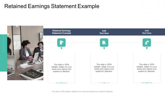 Retained Earnings Statement Example In Powerpoint And Google Slides Cpb