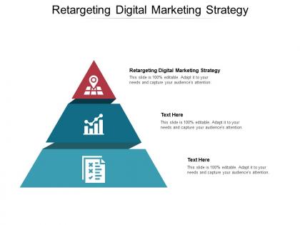 Retargeting digital marketing strategy ppt powerpoint presentation portfolio model cpb