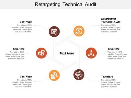 Retargeting technical audit ppt powerpoint presentation infographics example cpb