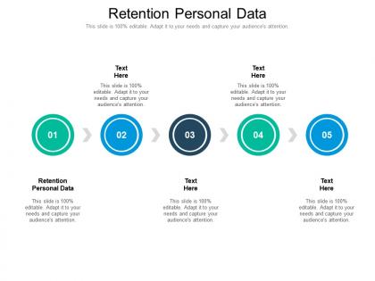 Retention personal data ppt powerpoint presentation infographics slide cpb
