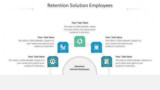 Retention Solution Employees Ppt Powerpoint Presentation Inspiration Gridlines Cpb