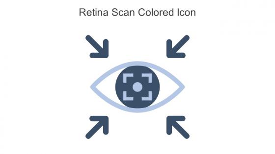 Retina Scan Colored Icon In Powerpoint Pptx Png And Editable Eps Format