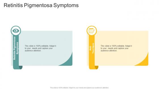 Retinitis Pigmentosa Symptoms In Powerpoint And Google Slides Cpb