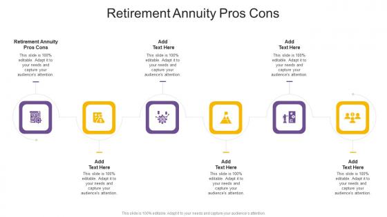 Retirement Annuity Pros Cons In Powerpoint And Google Slides Cpb